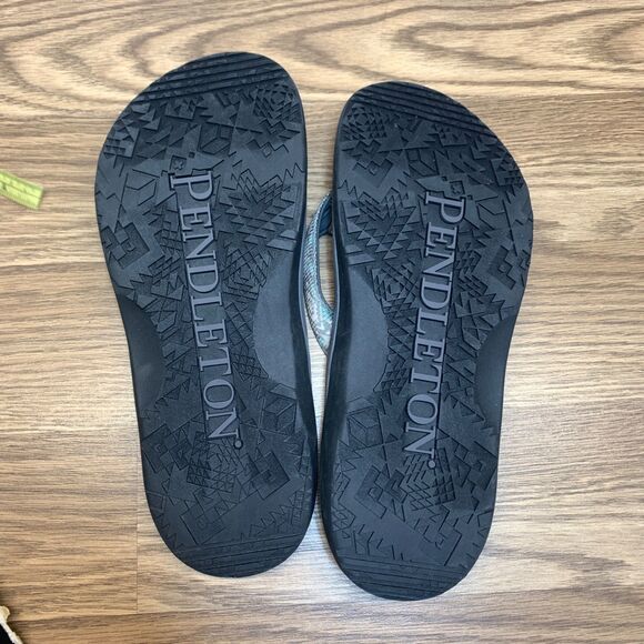 Pendleton Beach Sandals Mens Size 11 M Gray Black Vacation Outdoors main image 8